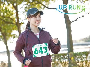 第45回UP RUN東大島小松川公園ハーフマラソン大会