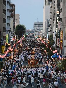 志木の夏祭り　敷島神社祭典