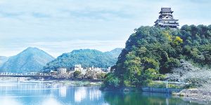 「国宝犬山城」から「中山道うとう峠」を通って 木曽川の絶景「日本ラインロマンチック街道」へ